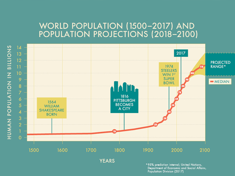 人口投影图